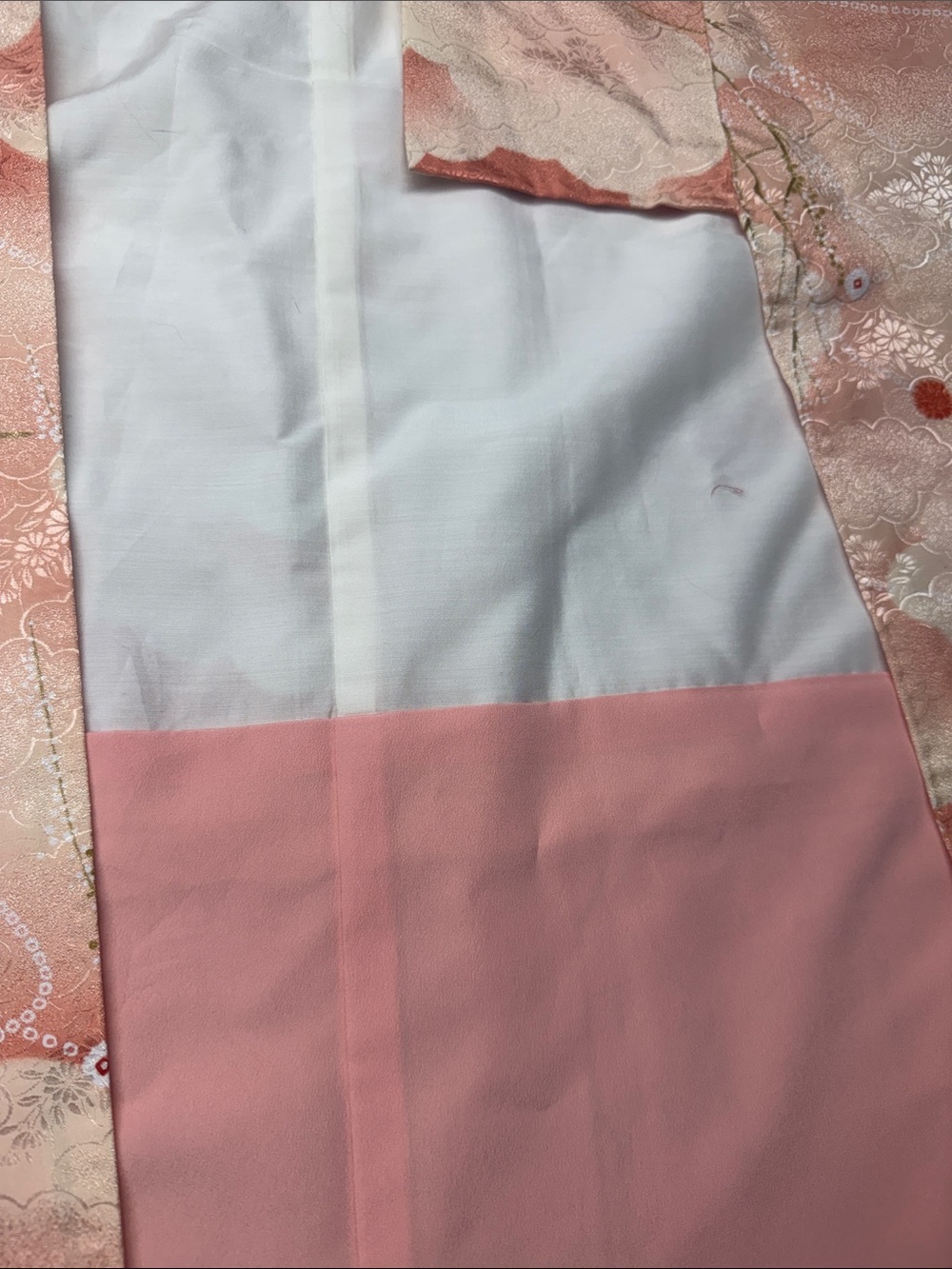 Authentic Pink Kimono c#50 - Picture 4 of 4